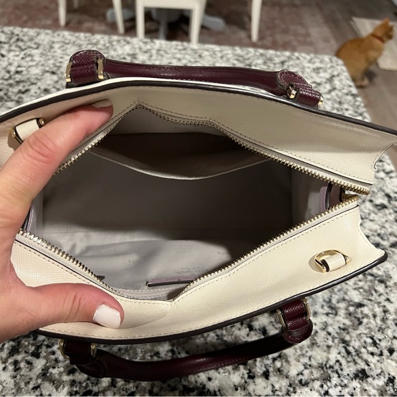 Kate Spade Cream and Light Pink Satchel - Picture 3 of 9